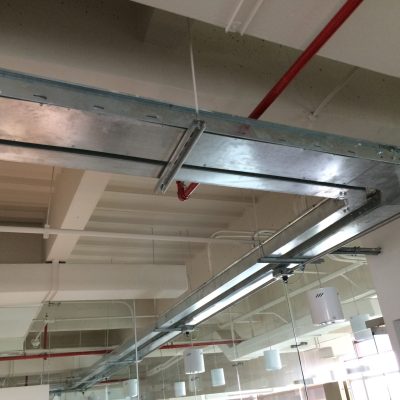 Canaleta en Techo Cableado Estructurado
